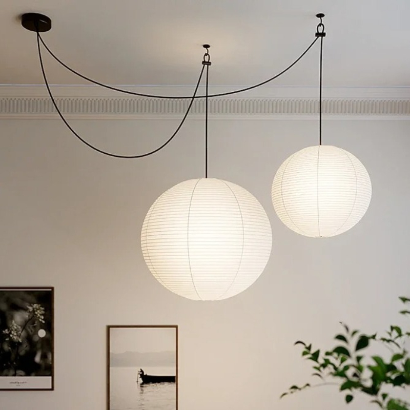 Japanese Lantern Paper - Japanese Style Round Paper Art Lantern