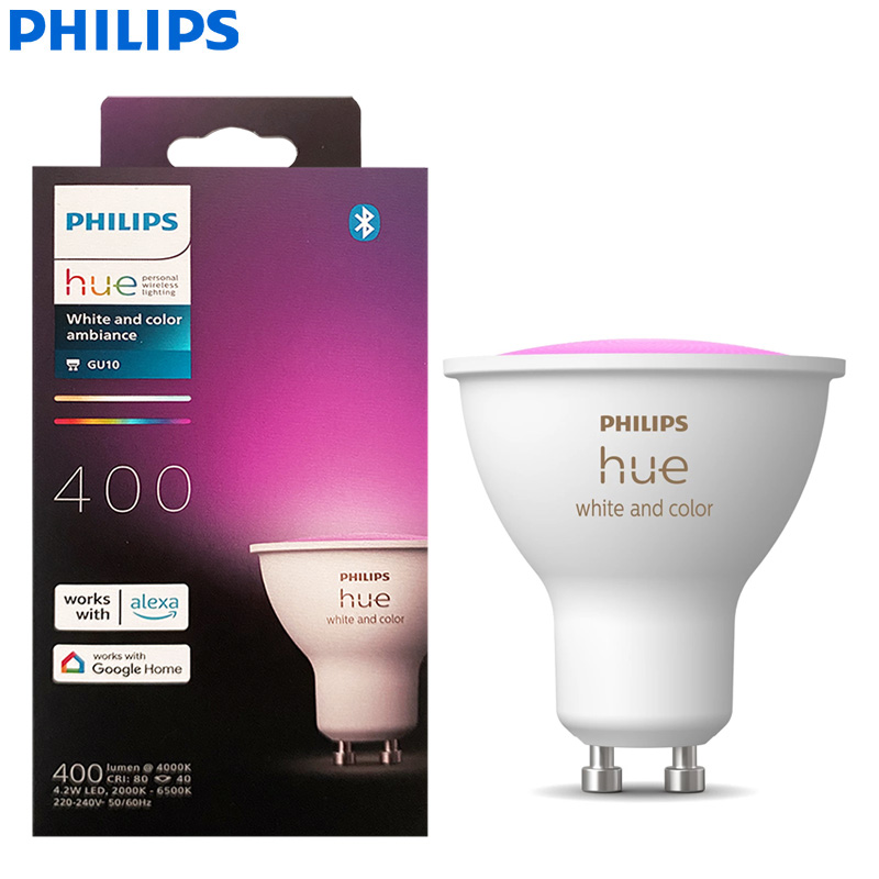 Philips Hue GU10 Smart LED Spo - огляд і ціна Philips Bulb Hue