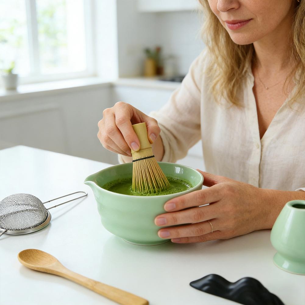 Authentic Japanese Matcha Tea  - огляд і ціна Bamboo Whisk Chasen