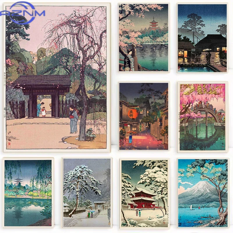 AZNM Retro Ukiyo-e Traditional - огляд і ціна Japanese Traditional Lifestyle