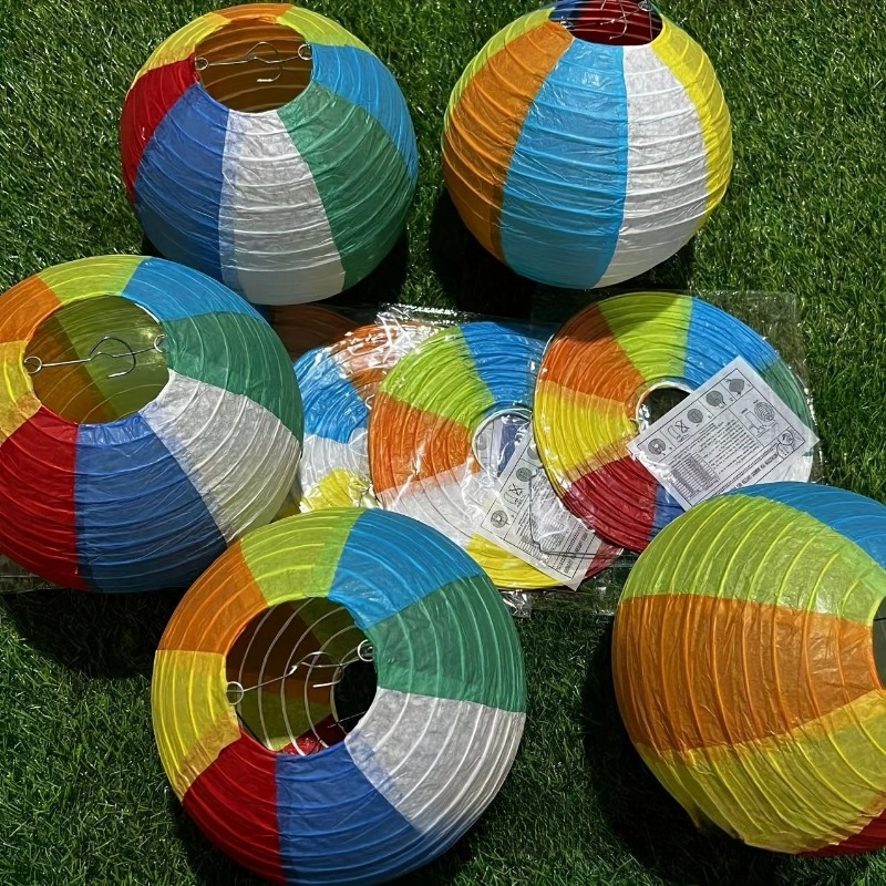 8Inch Colorful Paper Lanterns  - огляд і ціна Japanese Lantern Paper