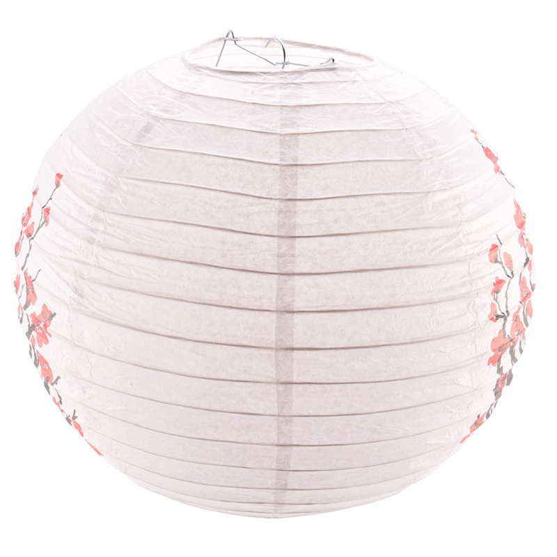 12-Inch Cherry Blossom Japanes - огляд і ціна Japanese Lantern Paper