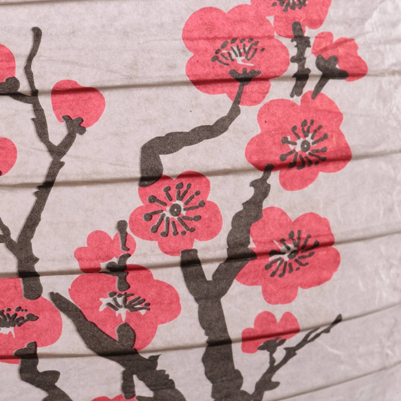12-Inch Cherry Blossom Japanes - огляд і ціна Japanese Lantern Paper