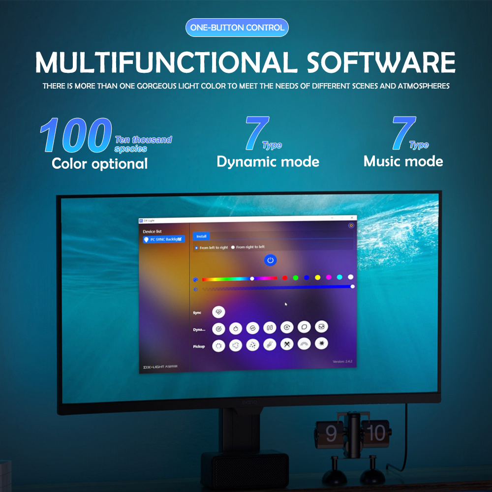 RGB Gaming Lights Strip Monito - огляд і ціна Philips Bulb Hue