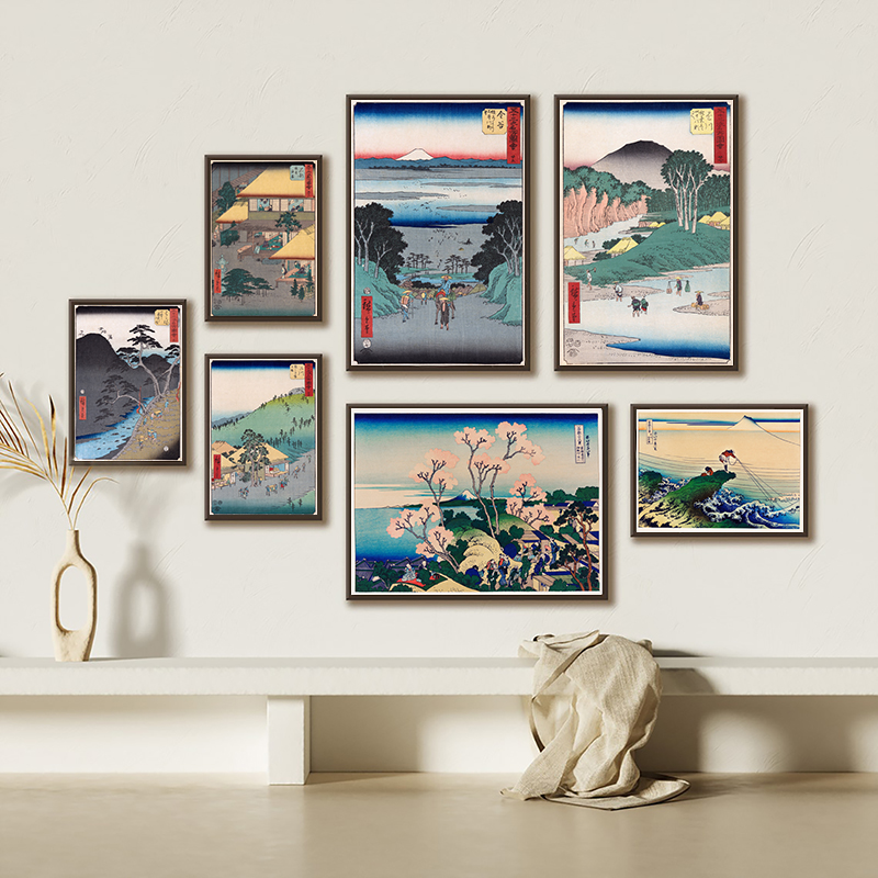Japanese Prints Wall Art Canva - огляд і ціна Japanese Traditional Lifestyle