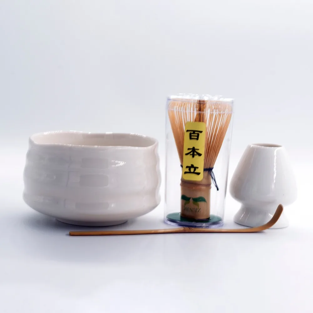 Super 4in1 White Giftset of Ma - огляд і ціна Bamboo Whisk Chasen